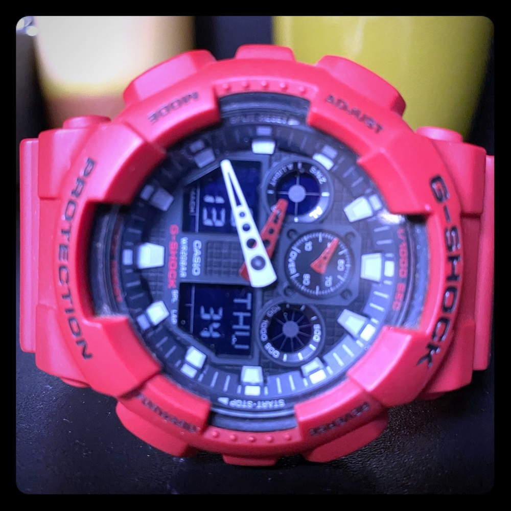 G-Shock Men’s R.E.D. Analog-Digital Watch